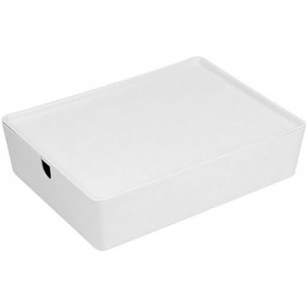 Opbevaringsboks - CONFORTIME - Stabelbar - Flerfarvet - 35 x 26 x 8,5 cm - 8 enheder Flerfärgad