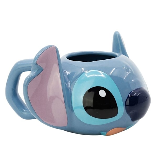 Mug 3D i Dolomit - Stitch - 385 ML - Disney - Stor Ungdoms voksen Flerfärgad
