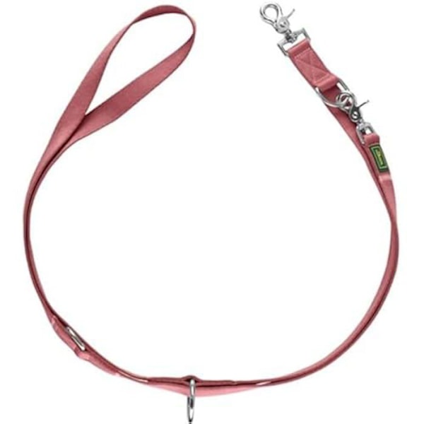 Justerbar snor - HUNTER - Inari - Pastelrød - 3 positioner - Rivefast polyester