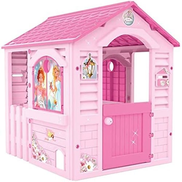 Leikkimökki - CHICOS - La Maison Pink Princess - Muovi - Pinkki - 84 x 103 x 104 cm