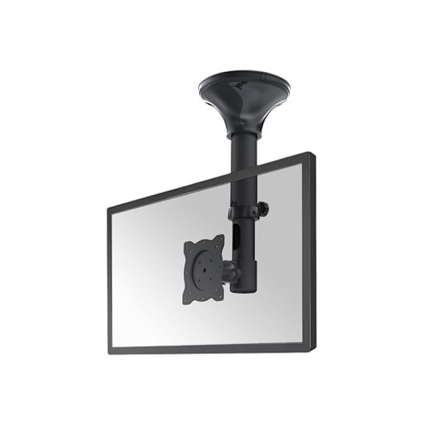 Fladskærms loftmontering - NEWSTAR - FPMA-C025BLACK - Vipning - Drejelig - Sort Sort
