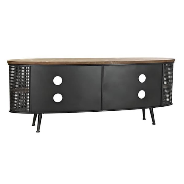 Loft Style Fir Metal TV-yksikkö - Valkoinen - 150 cm