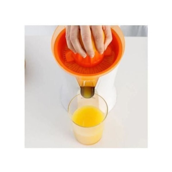 TAURUS - Sitrushedelmäpresse - 2 kartiota - 40W - Citrus UP - valkoinen/oranssi orange