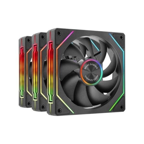 Ventilator supplement Mars Gaming MF-LINKFINITYKIT2 120mm 1800RPM med ARGB Linkfinity og magnetisk forbindelse