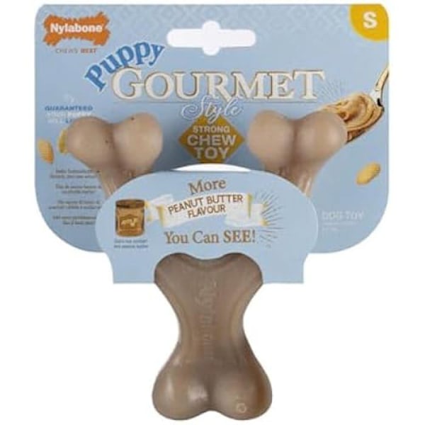 Tuggleksak - NYLABONE - Maximum Force Tough Extreme - Femur - För valpar - Extra stark smak kastanj