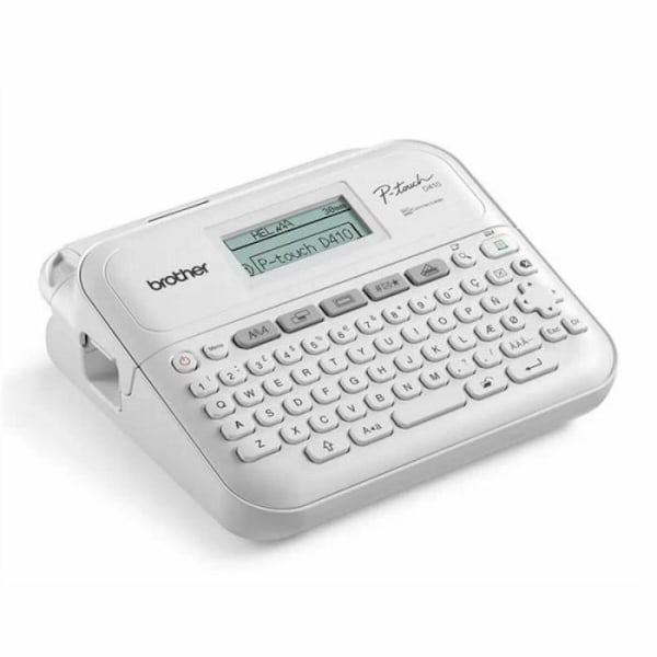 Termisk printer - Brother - PT-D410 - Hvid - 20 mm/sec - Kablet