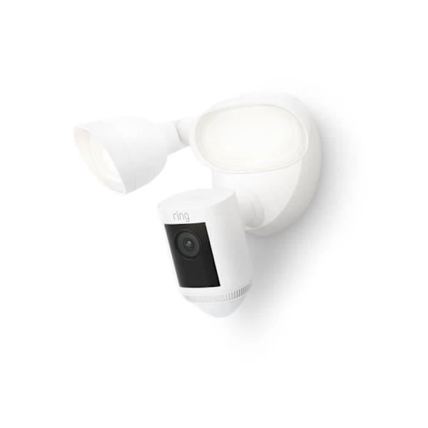 Overvågningskamera - RING - Spotlight Pro Plug-in - Sort - EU Svart