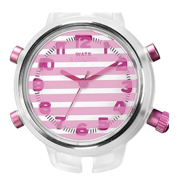 Klocka - WATX&COLORS - ORIGINAL RWA155 - Quartz - Analog - Unisex Rosa, Silver