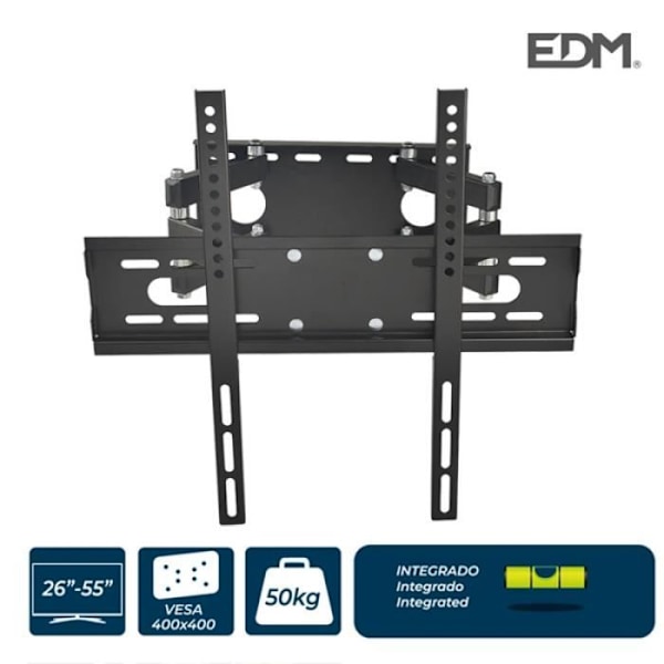 Plasma/LCD/LED-tuki 26-55 tuumaa 50kg max Vesa 400x400mm EDM