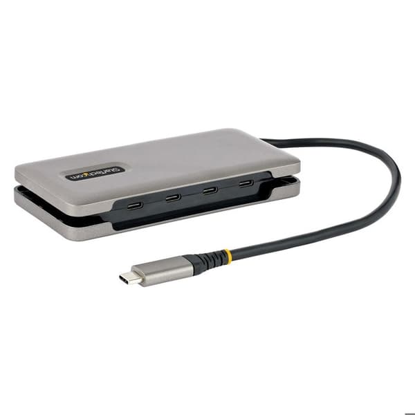 USB-C Hub 4 Porttia - STARTECH.COM - HB31CM4CPD3 - USB 3.1 10Gbps - PD Pass-Through 100W - Kaapeli 32cm