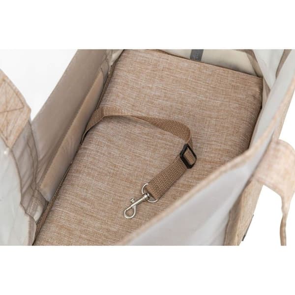 Transporttaske til hund - TRIXIE - Mary - Sand - Mesh - Polyester sand