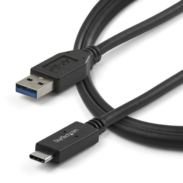 USB 3.1 C til A-kabel - STARTECH - 1 m - Dobbelt skærmet - USB-IF certificeret