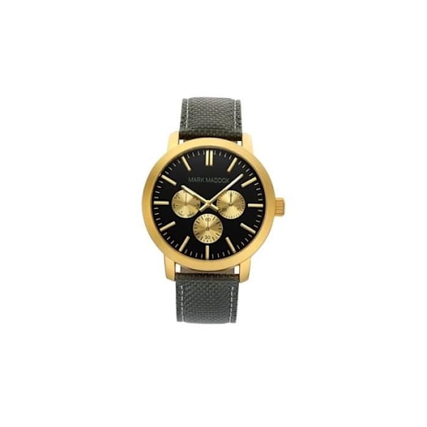 Ur - MARK MADDOX - Trendy HC3025-97 - Kvarts - Analog - Sort Læder