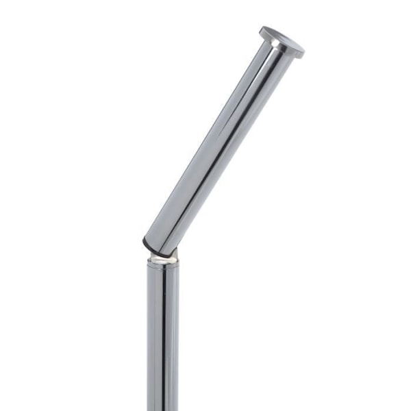 WENKO 2-i-1 toiletpapirholder, toiletpapirholder og toiletpapirholder, stål, 21x55x17 cm, blank