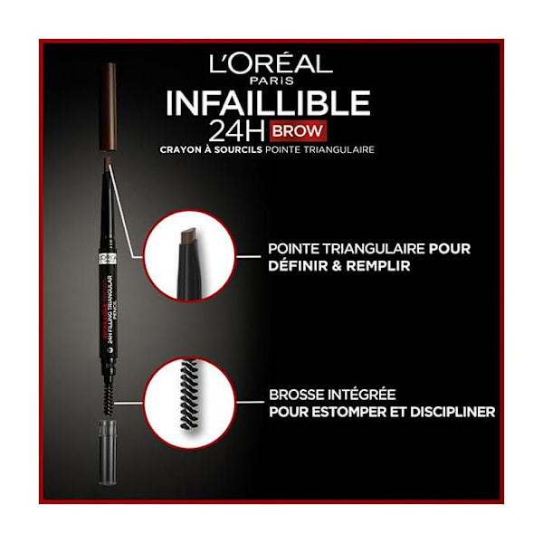 L'Oréal Paris Infaillible Kulmakynä 24h Nro 7 Vaaleat 1ml 7 Blond