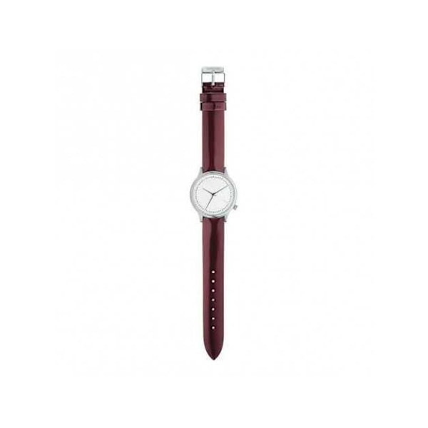 Kvindeur - Komono - KOM-W2858 - Ø 36 mm - Læder - Quartz - Vandresistens 3 ATM Vit