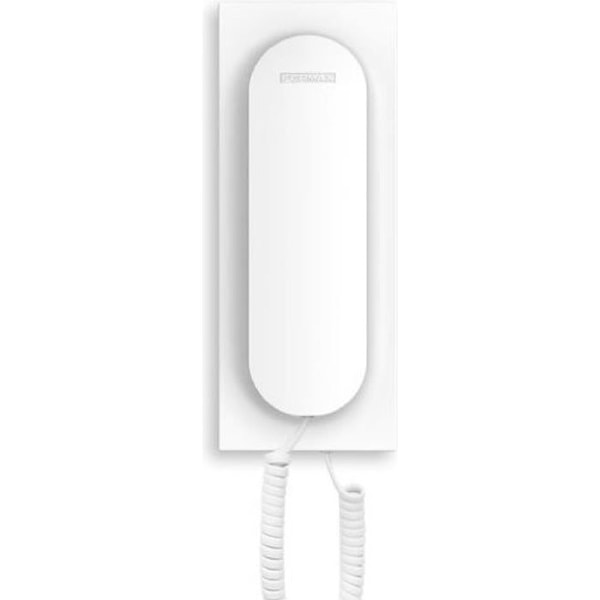 Intercom - FERMAX - VEO 4+N Universell - 4 trådar - Vit - Justerbar volym - Besöksminne