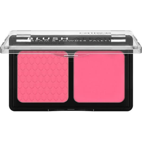 CATRICE - BLUSH AFFAIR BLUSH PALETTE - 020: TILFREDSKAB ROSA LYSERØD