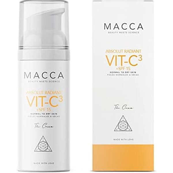 Päivävoide - ABSOLUT - RADIANT VIT-C - Kosteuttava - SPF15 - 50 ML
