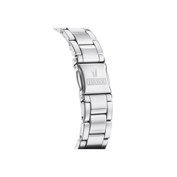 Naiskello - FESTINA - F20593/2 - Teräs - 10 Atm vedenkestävä - Bordeaux-kasvo, jossa strasseja Bourgogne, Silver