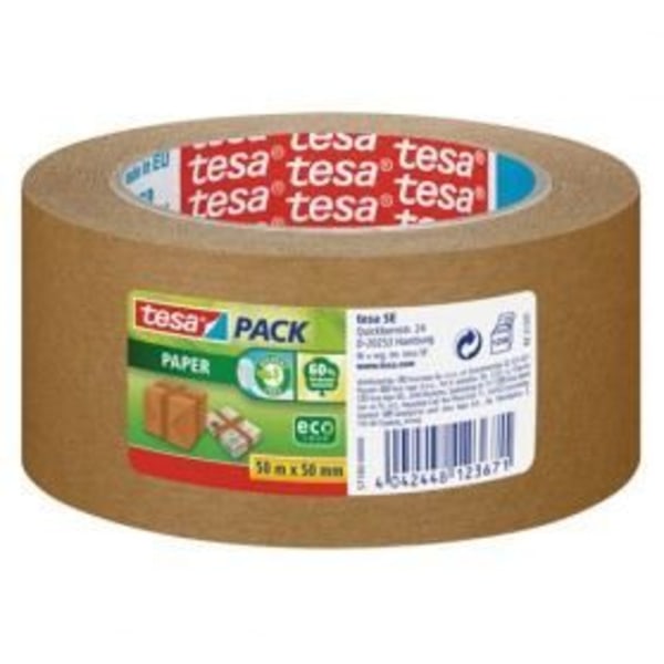 TESA paperipakkausteippi - 50 m x 50 mm