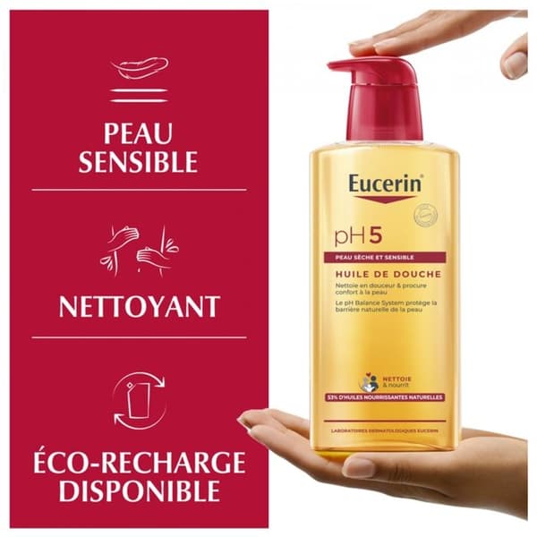 Suihkusaippua - EUCERIN - PH5 OLEO - 400ml - Unisex - Lapsi
