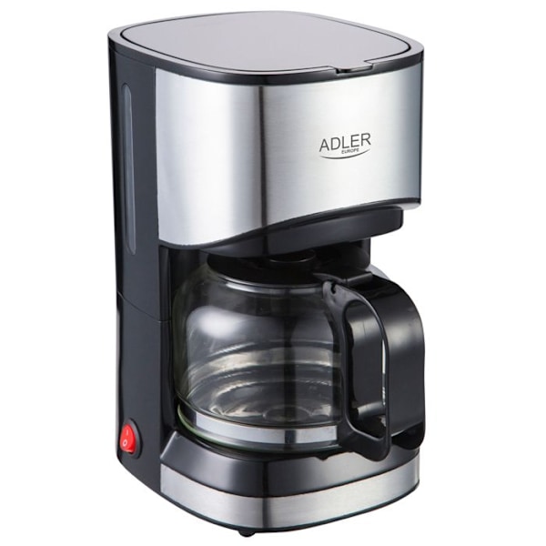 Cafetrakter ADLER AD-4407 - Sort/grå - 10-12 kopper - Automatisk stop