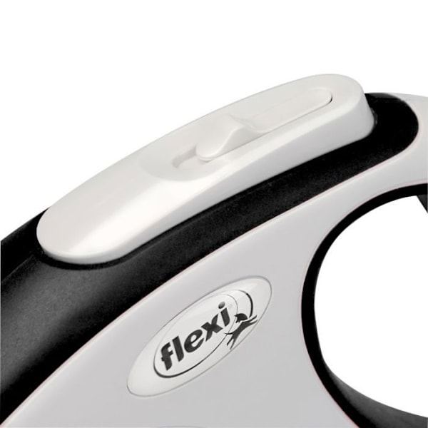 Flexi Uusi Mukavuus Noir hihna 5m : M - FLEXI Svart
