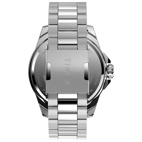 Klocka - Timex - Essex - Silver/Stål - Vattentät 5 ATM - Analog Display Silver/stål, blå