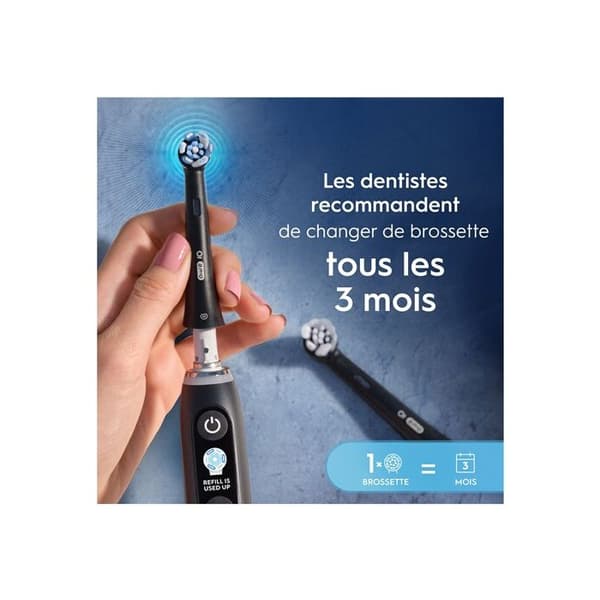 Brossette dentaire Oral B iO Ultimate Clean Sort X6 Sort