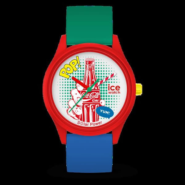 "ICE WATCH Klocka - Herrar - 019902 - Multicolor Silikon - Vattentålig 5 Atm" Flerfärgad