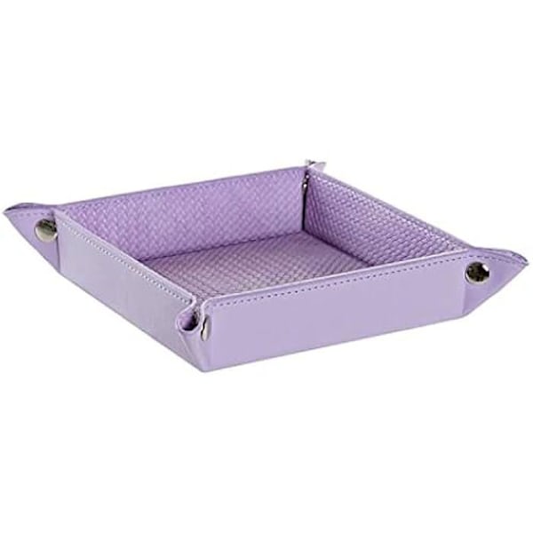 Fickbricka - HEMINREDNING - Lila - 20 x 20 x 4 cm - Flerfärgad - Plast-Harts Flerfärgad