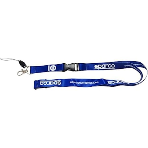 Accessoire - SPARCO - Officiel Nøgleholder - Blå - Polyester - Unisex Blå