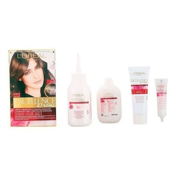 Pysyvä väriaine Excellence L'Oreal Expert Professional Vaaleanruskea