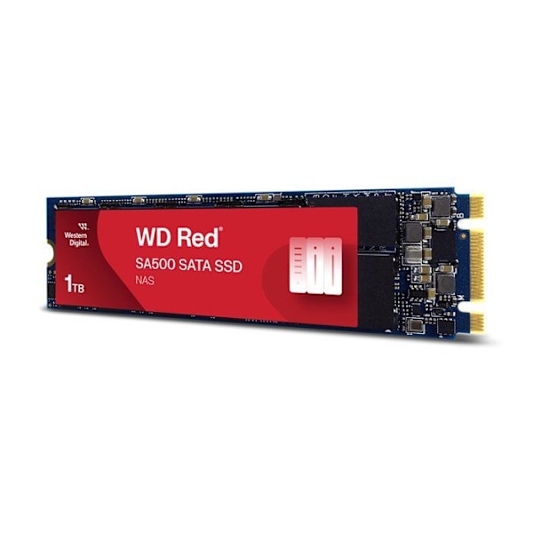 1TB rød SATA M.2 internt solid state-drev - Western Digital