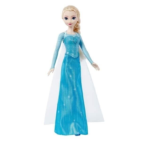 Disney - Frost - Elsa Sjungande Docka - Sång På 4 Språk - 3 år+ - JDX48