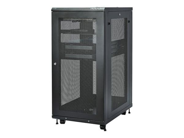 StarTech.com 24U serverrack Serverskab med en dybde på 31" Netværkskabinet 24U patch bay 24U rack 31"