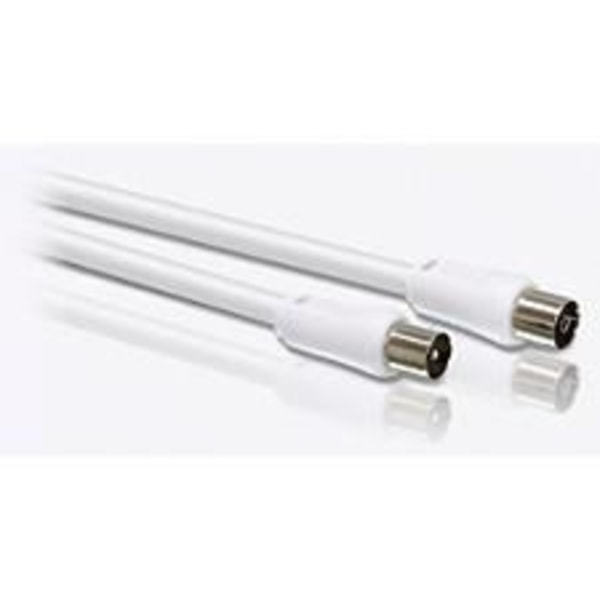 Koaksiaalikaapeli - PHILIPS - SWV2516W - Uros-naaras - 1,5 m - Nikkelipinnoitetut liittimet