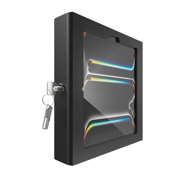 Compulocks iPad Pro M4 11" 2024 musta seinäkiinnitys avaimella