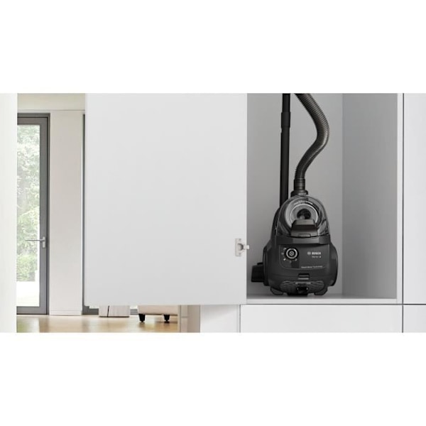 Nyhet! Påsksystem utan påse - BOSCH BGC21X300 - 550W - 2L - 76 dB - Svart Svart