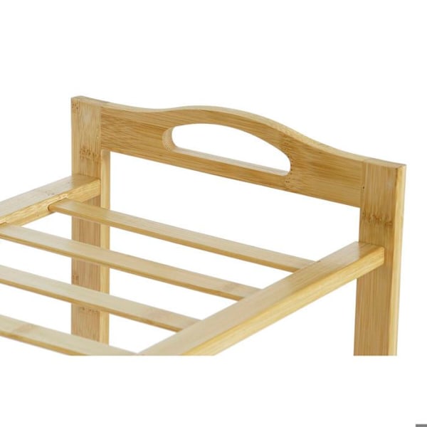 Kenkäkaappi 4 bambuhyllyllä DKD Home Decor naturlig