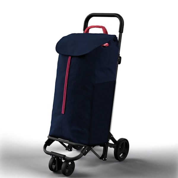Gåvogn - gåvogn Gimi - 169327 - Stålstel, som kan lukkes, Rustfrit stål, Blå, 50 l di capienza