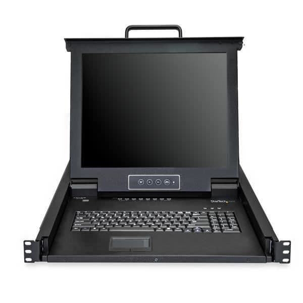 Console KVM StarTech.com RKCONS1708K - 17" - 1280 x 1024 pixels - VGA - Sort