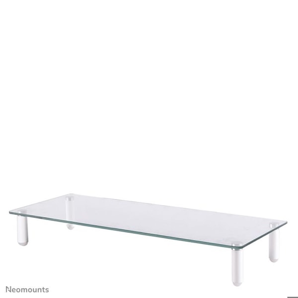 Skærmstøtte - NewStar - NSMONITOR10 - Kapacitet 25 kg - Transparent orm - Mål 56x21x8 cm