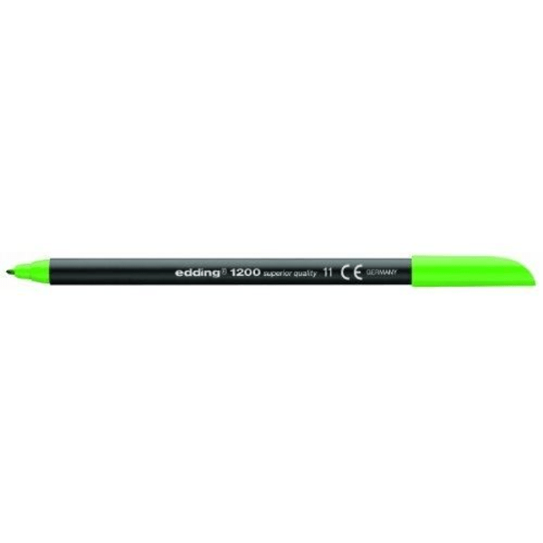 Värikynät - EDDING - E-1200 - Luodin kärki 0,5-1 mm - Vaaleanvihreä Lysegrøn