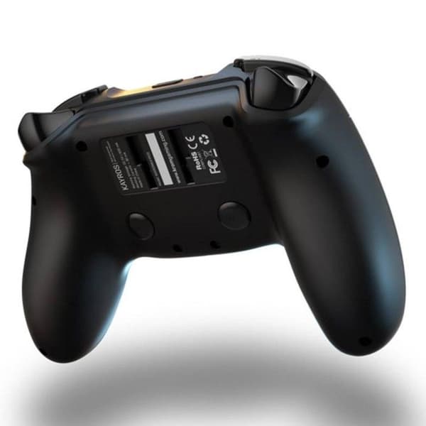 Spilcontroller - Krom - NXKROMKAYROS - Trådløs - Bluetooth 5.0 - Batteritid 12 timer Sort