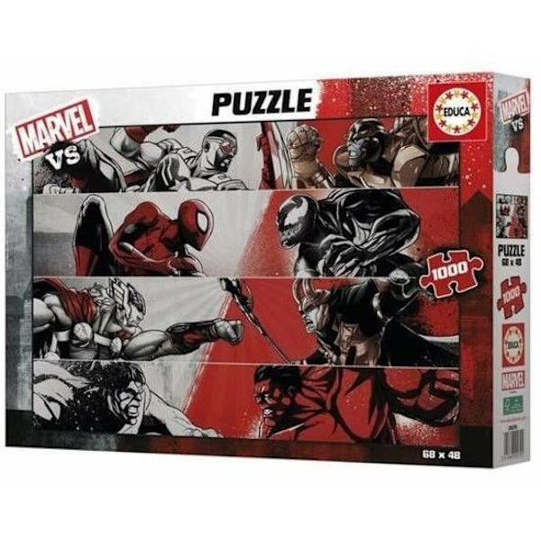 Puzzle - EDUCA - Marvel VS -1000 brikker