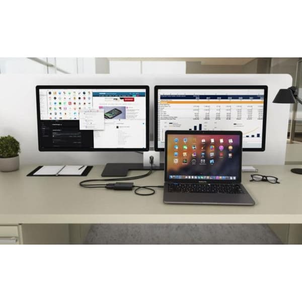 I-Tec C31DUAL4K60DP Musta sovitin