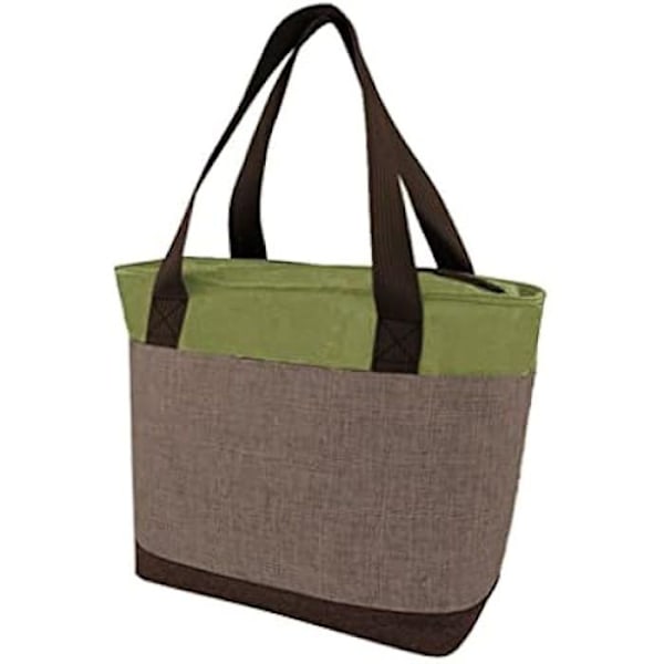 Strandväska - ATOSA - Vattentät - Dragkedja - Unisex - Grön Grön