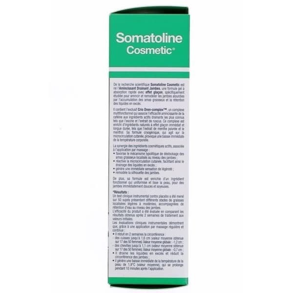 SOMATOLINE - Drænende omformende ben 200 ml creme